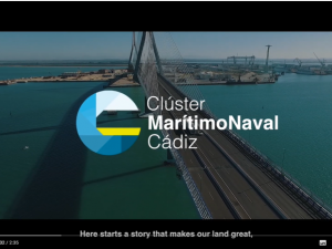 Vídeo corporativo del CLÚSTER MARITIMO NAVAL DE CADIZ