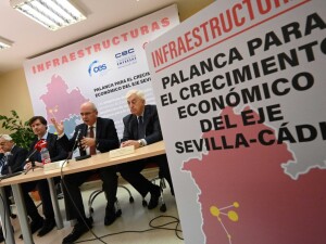 Encuentro empresarial para la mejora de las infraestructuras del eje Sevilla-Cádiz